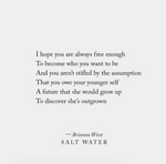 Salt Water Book - Wild Magnolia