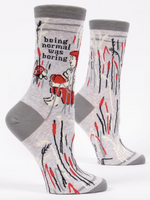 Sarcastic and Funny Crew Socks - Wild Magnolia