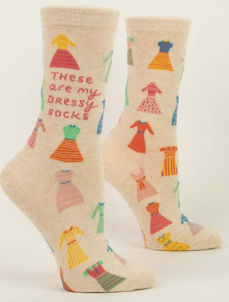 Sarcastic and Funny Crew Socks - Wild Magnolia