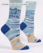 Sarcastic and Funny Crew Socks - Wild Magnolia