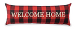 Buffalo Check Welcome Home Pillow