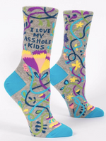 Sarcastic and Funny Crew Socks - Wild Magnolia