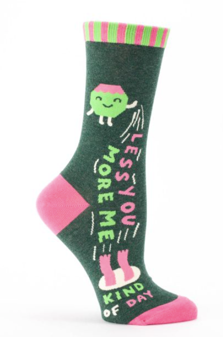 Sarcastic and Funny Crew Socks - Wild Magnolia