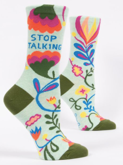 Sarcastic and Funny Crew Socks - Wild Magnolia