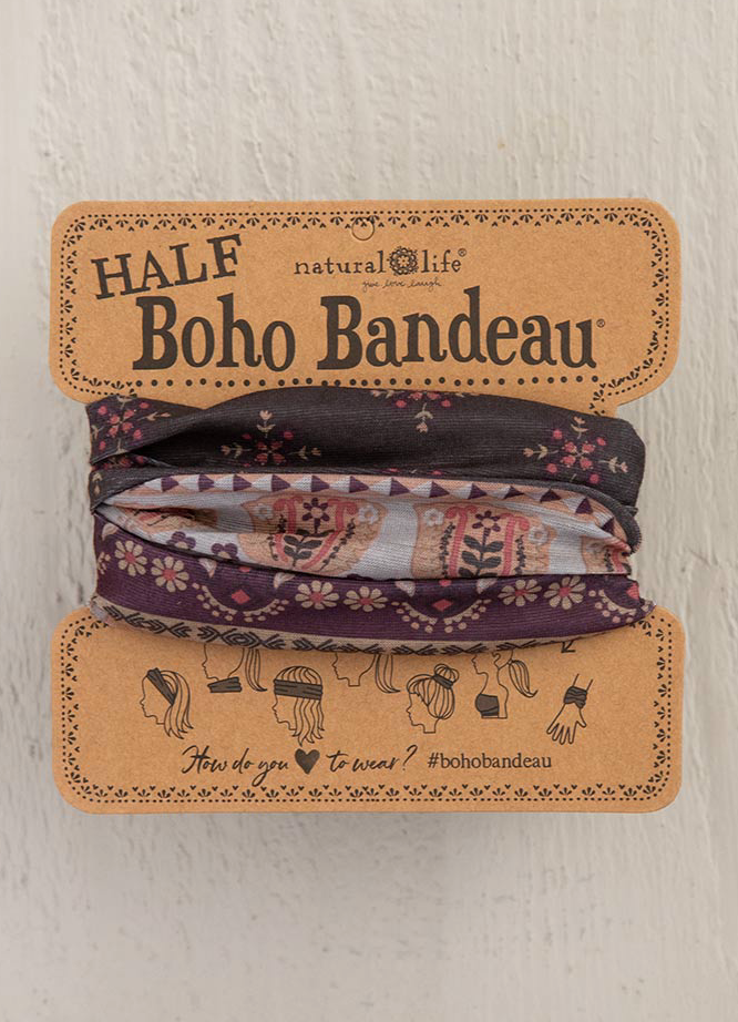 Half Boho Bandeau - Wild Magnolia