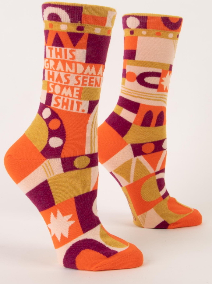 Sarcastic and Funny Crew Socks - Wild Magnolia