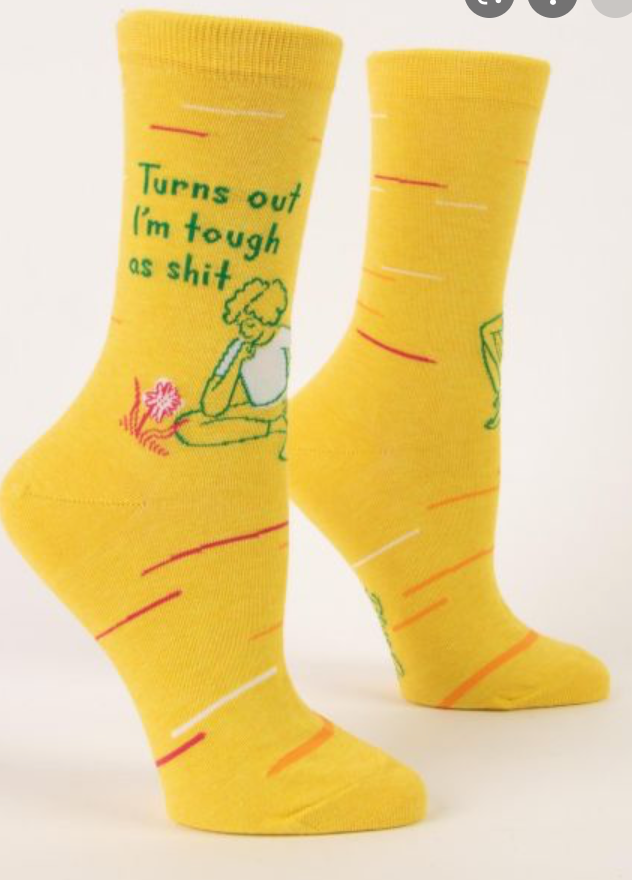 Sarcastic and Funny Crew Socks - Wild Magnolia