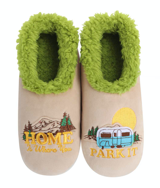 Snoozies Super Soft Slippers - Wild Magnolia