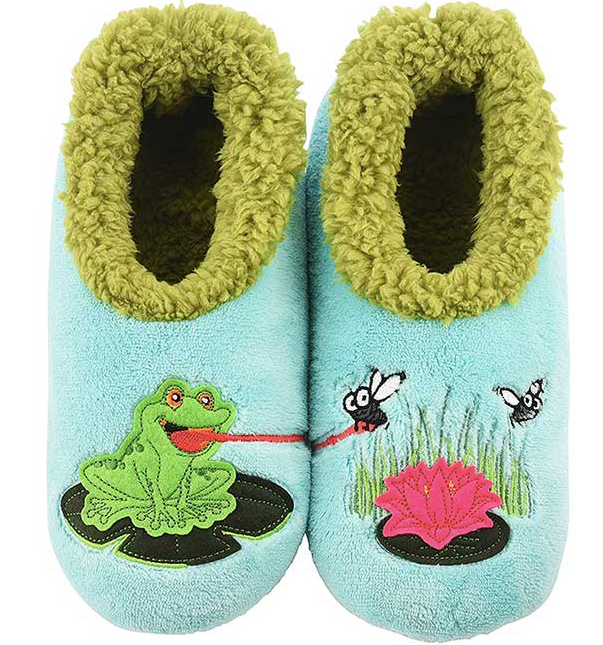 Snoozies Super Soft Slippers - Wild Magnolia