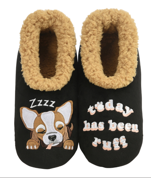 Snoozies Super Soft Slippers - Wild Magnolia