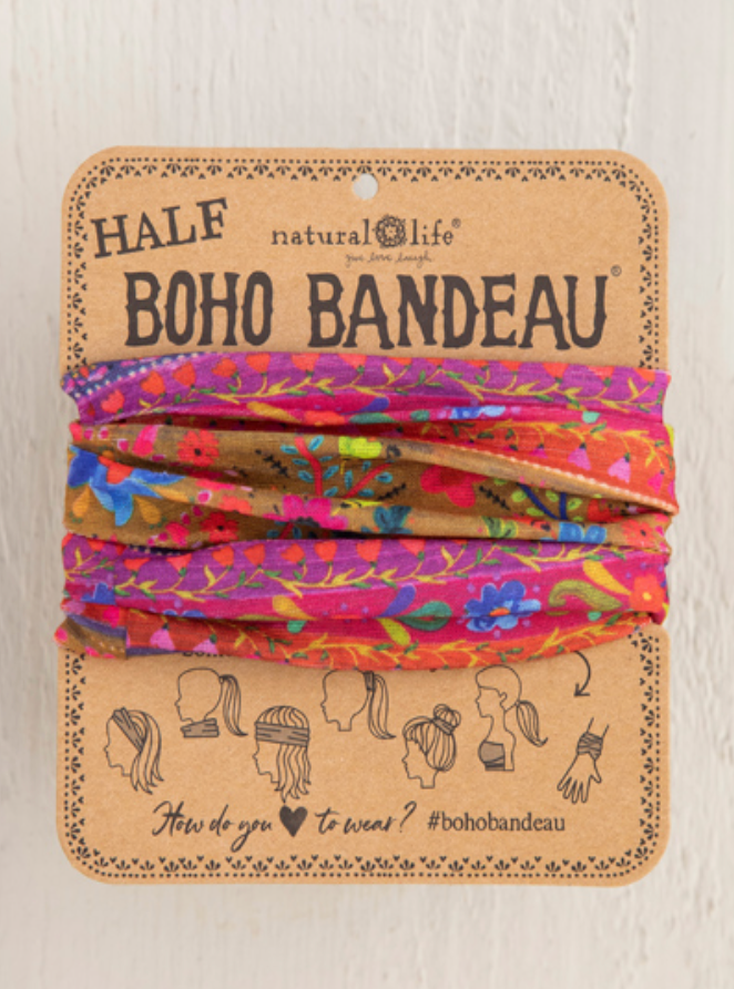 Half Boho Bandeau - Wild Magnolia