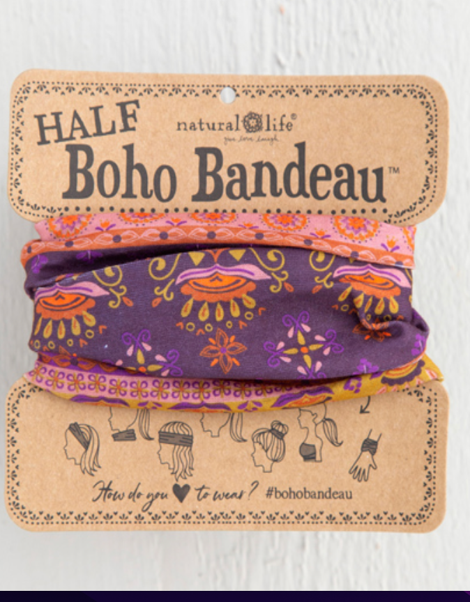 Half Boho Bandeau - Wild Magnolia