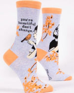 Sarcastic and Funny Crew Socks - Wild Magnolia