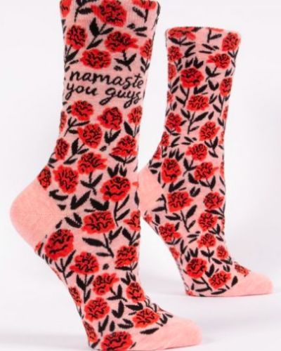 Sarcastic and Funny Crew Socks - Wild Magnolia