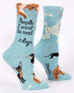 Sarcastic and Funny Crew Socks - Wild Magnolia