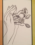 Set of 6 Original Drawing Cards - Wild Magnolia