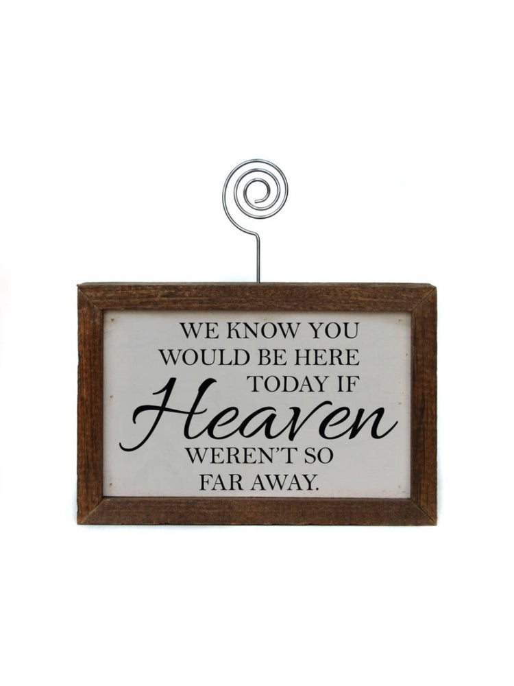 Heaven Picture Frame Block