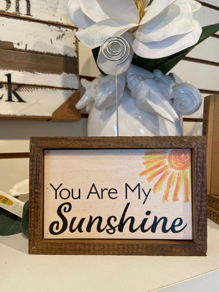 Sunshine Picture Frame Box