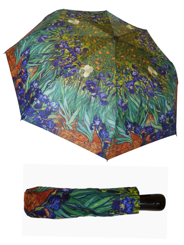Fine Art Umbrella with Automatic Open/Close - Wild Magnolia