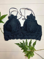 Ever So Soft Bralette in Charcoal