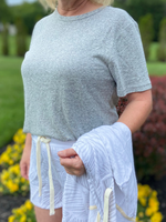 Lolly Tee in Heather Gray - Wild Magnolia