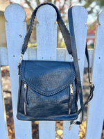 Lorelei Crossbody in Black - Wild Magnolia