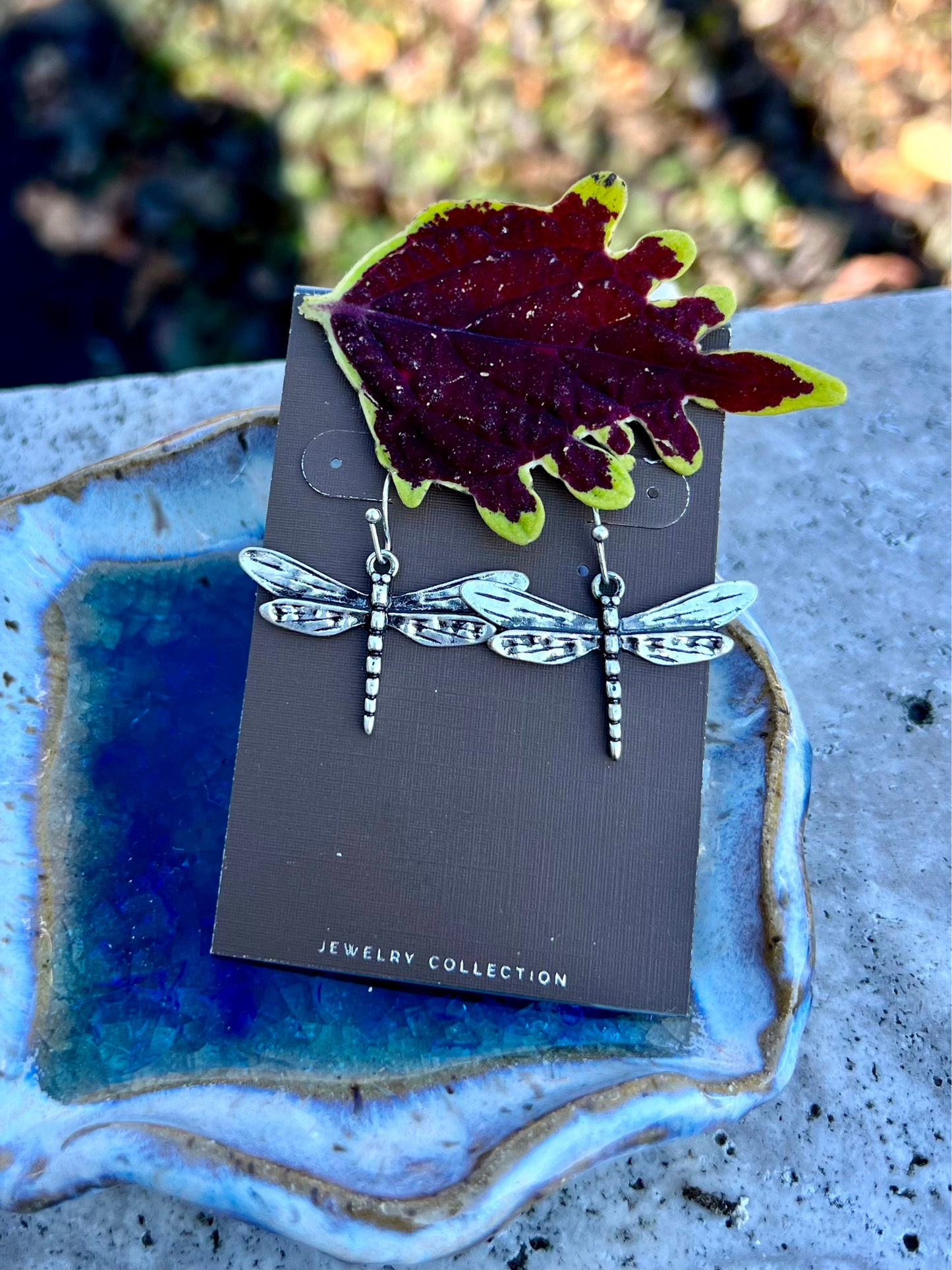 Silver Flying Dragonflies Earring - Wild Magnolia