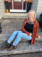 Judy Blue High Waist Southwestern Cuff Relaxed Fit Jeans - Wild Magnolia