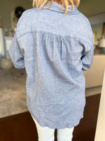 Linda Top in Dusty Denim - Wild Magnolia