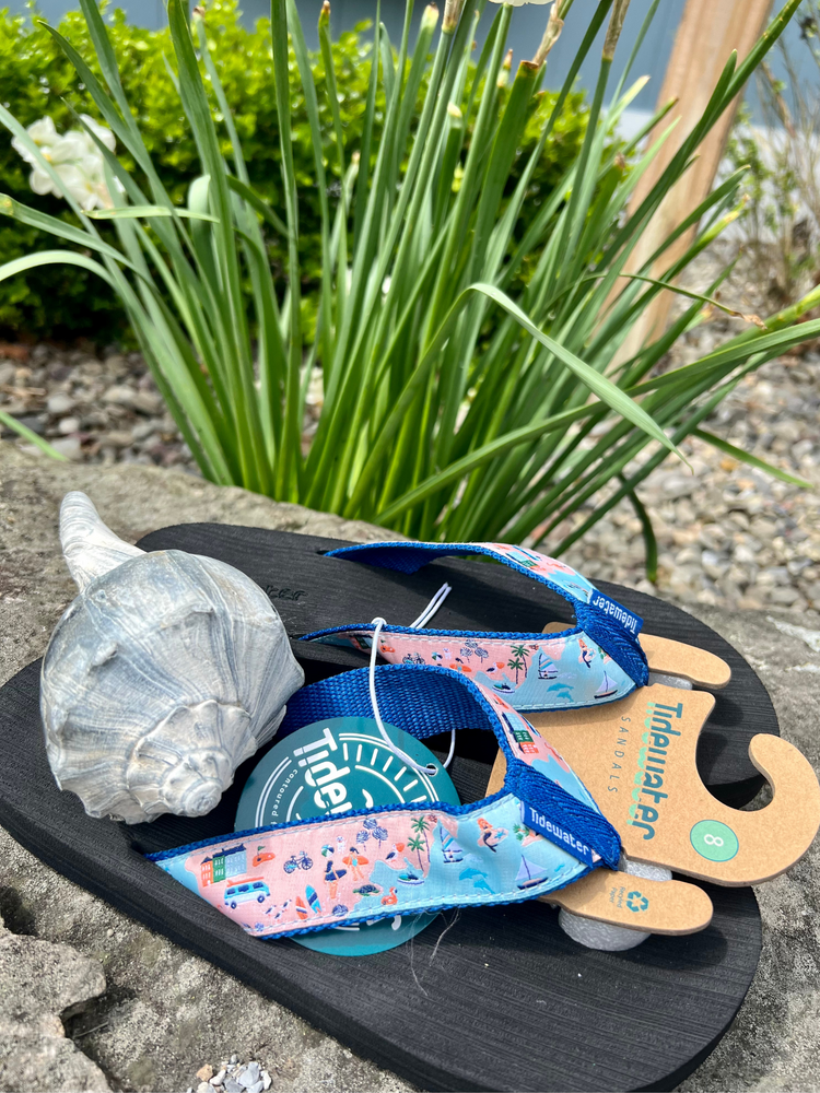 Tidewater By The Shore Flip Flops - Wild Magnolia
