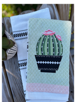 Cactus Dishtowel Set - Wild Magnolia