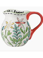 Live Life In Full Bloom Pitcher