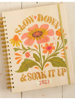 Slow Down 2023 Planner - Wild Magnolia