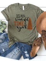 The Most Wonderful Time Christmas Tee