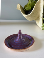 Good Vibrations Ceramic Ring Holder - Wild Magnolia