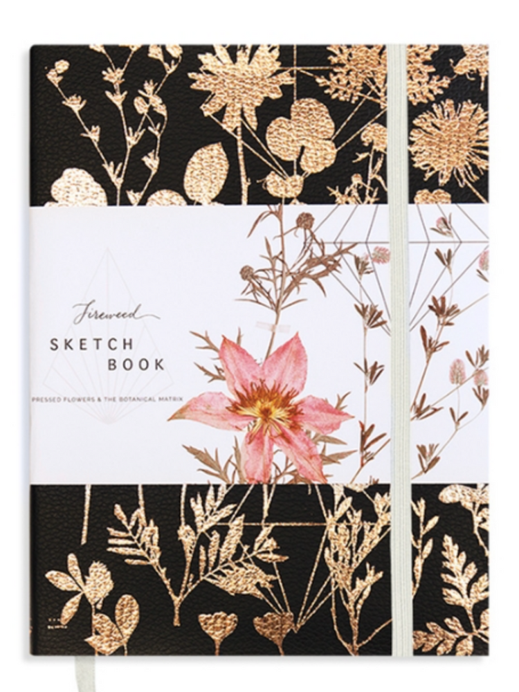 Faux Leather Sketchbook - Wild Magnolia