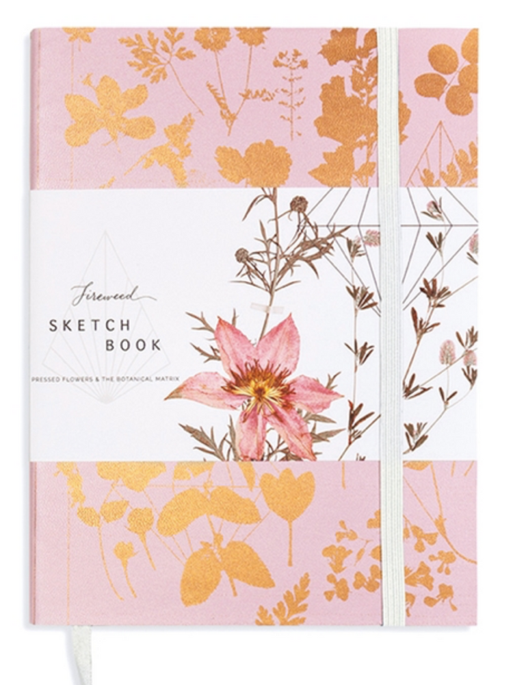 Faux Leather Sketchbook - Wild Magnolia