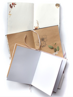 Faux Leather Sketchbook - Wild Magnolia