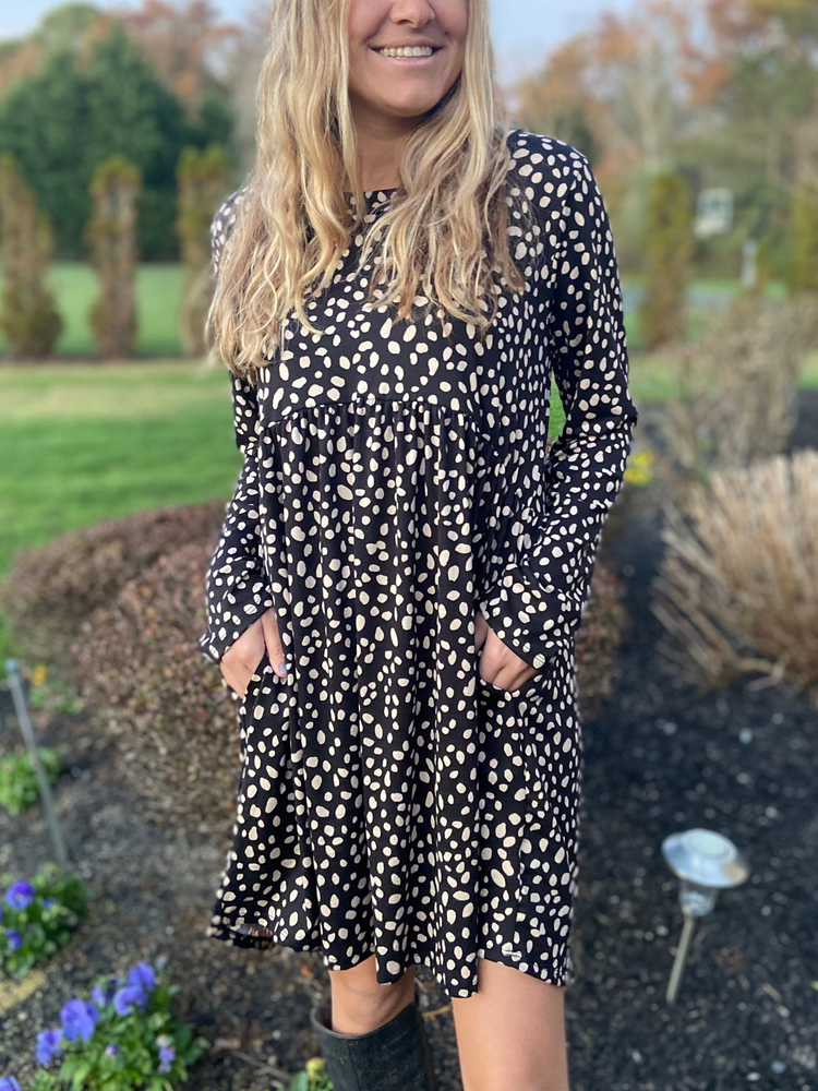 Curvy Leopard Cheetah Animal Print Swing Dress - Wild Magnolia