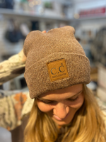 C.C. Beanie in Heather Cacao - Wild Magnolia